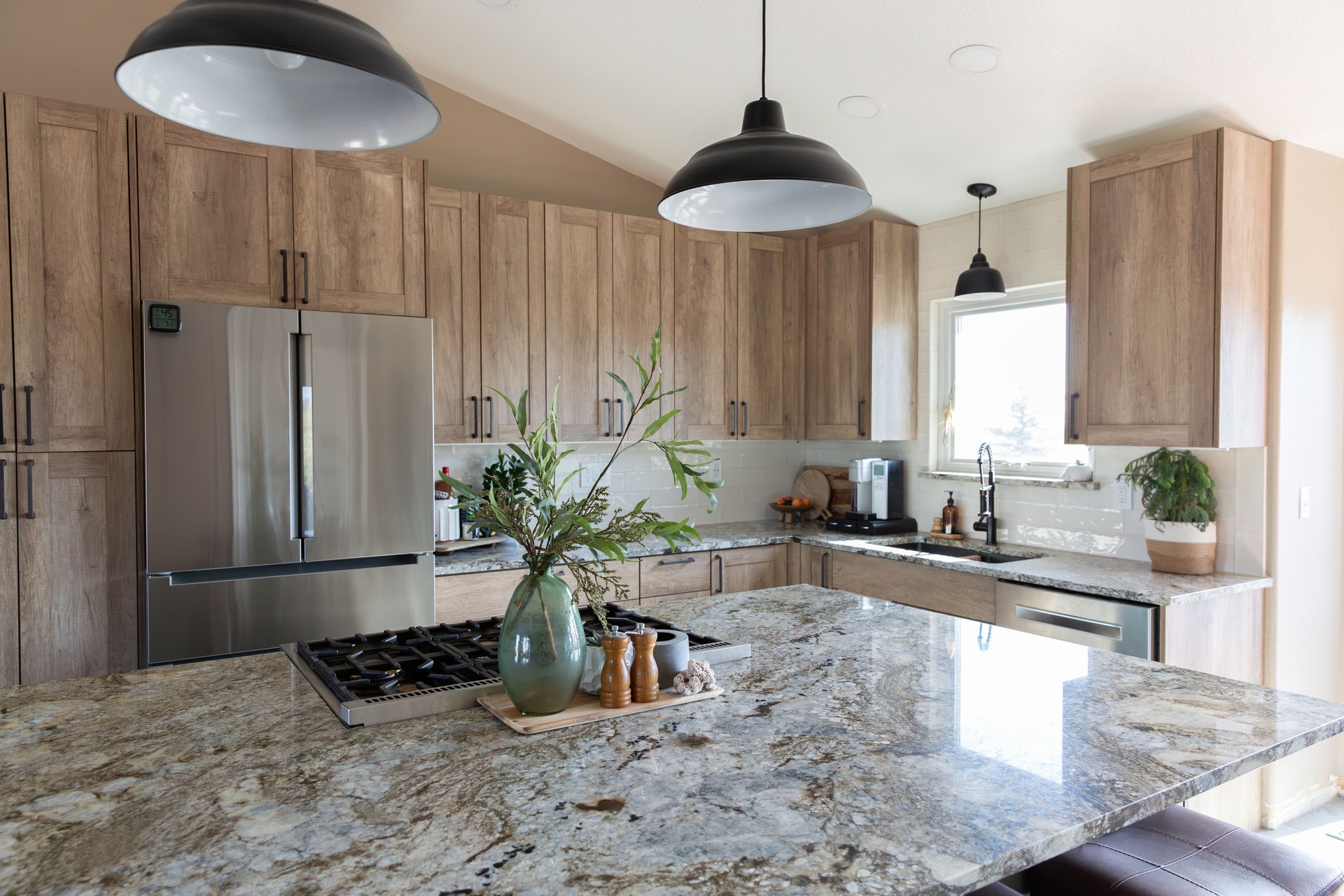Modern kitchen with island