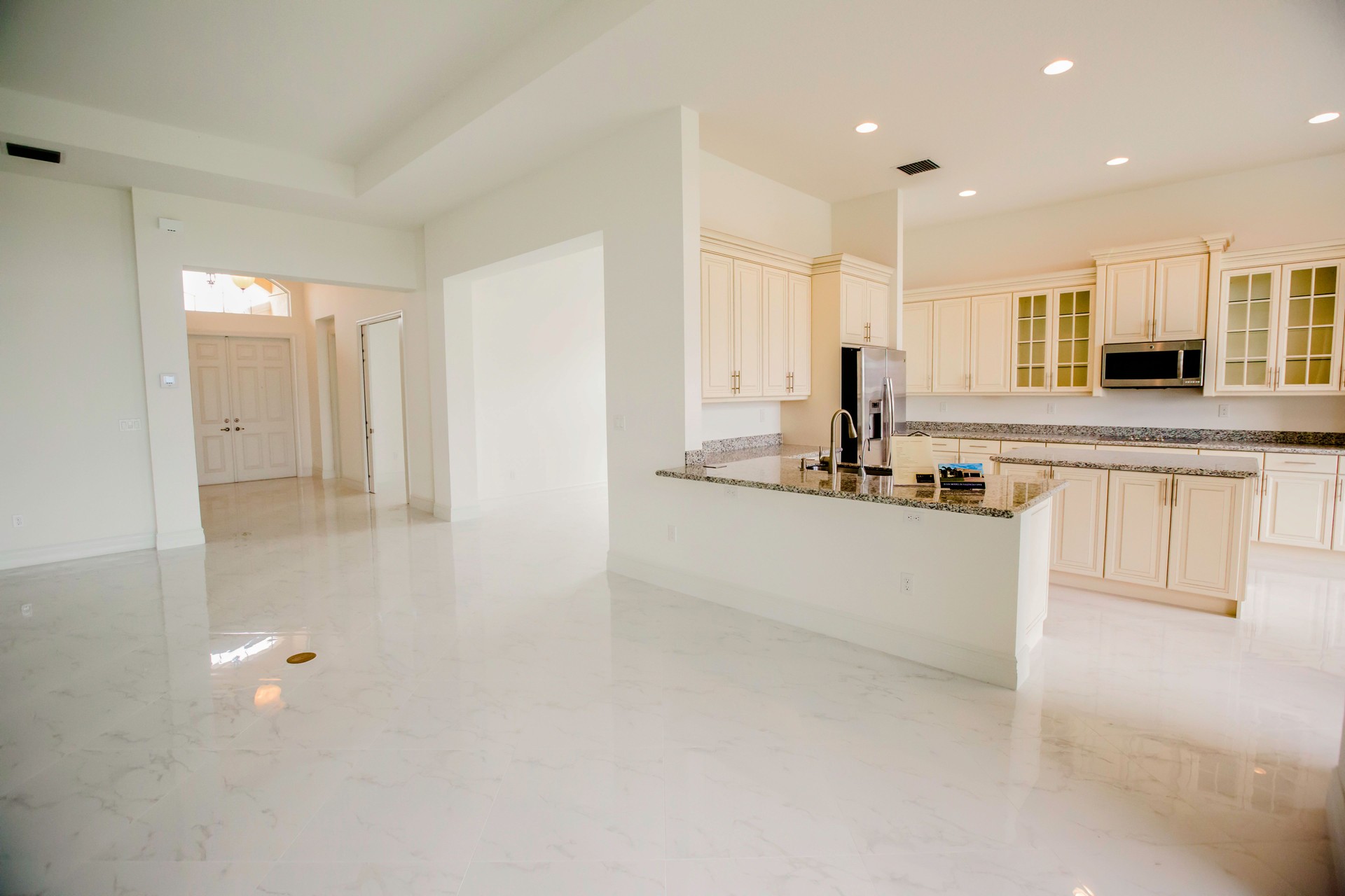 Great room in newly constructed home