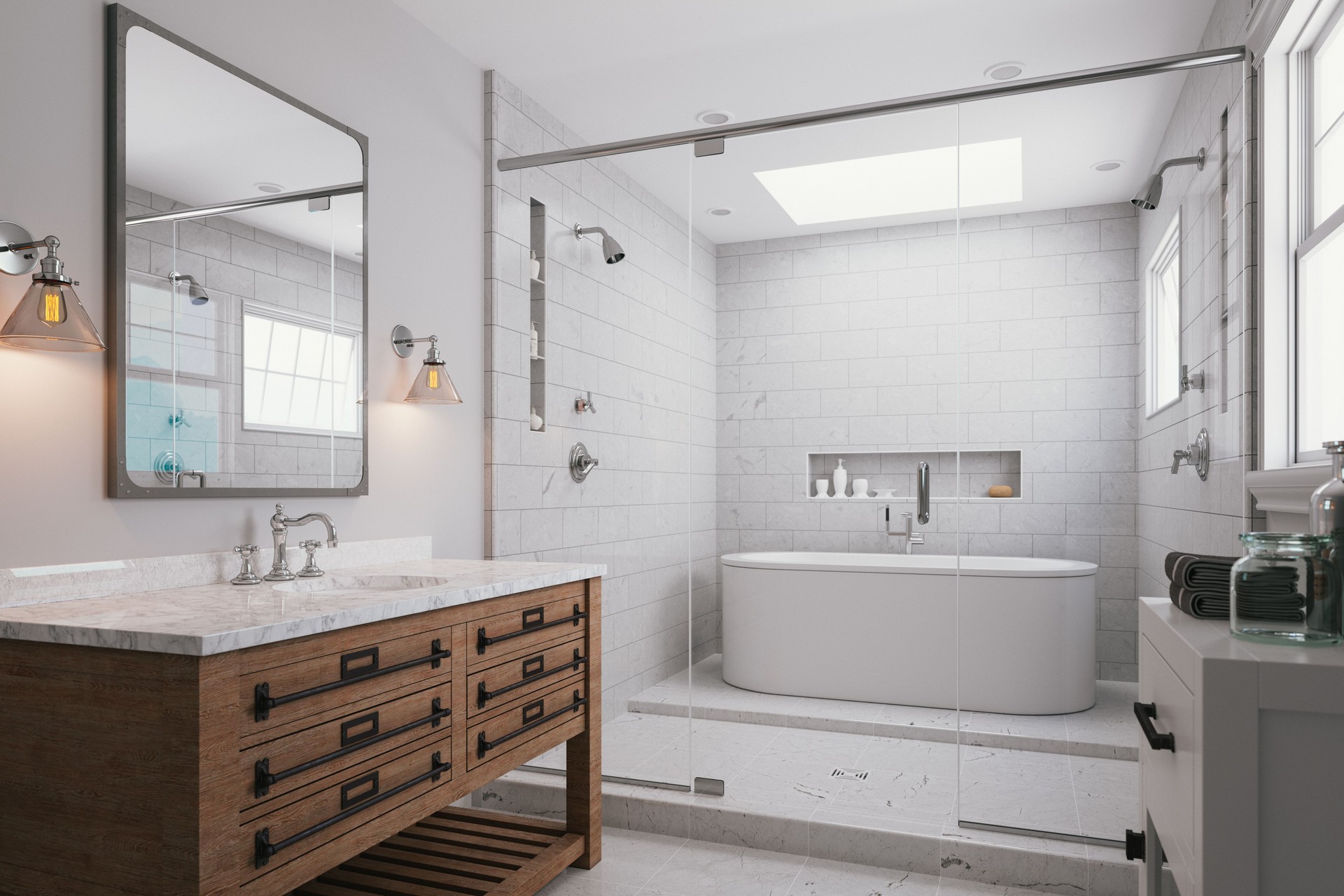Modern Luxury Bathroom Interior